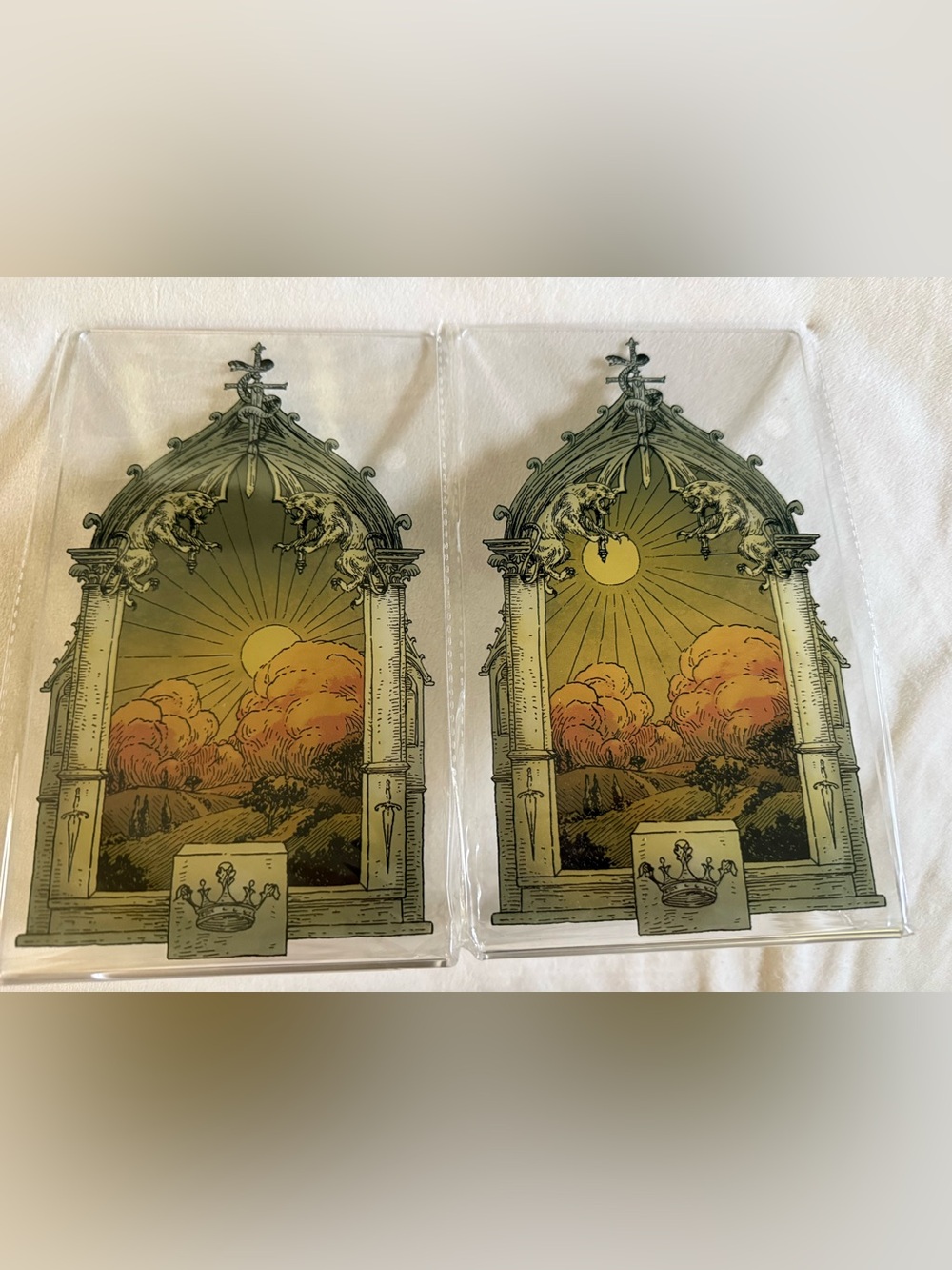 Bookish Box Acrylic Bookends
